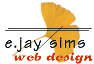 E. Jay Sims Web Design